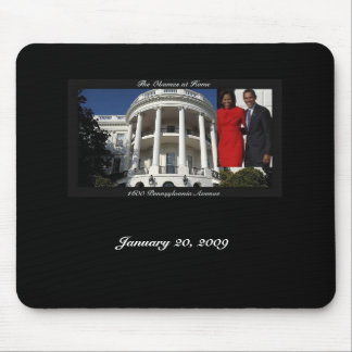 1600 Mousepad Obama Black