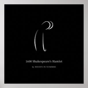 1600 Shakespeare's Hamlet Minimalist Poster