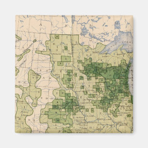 160 Rye/sq mile Magnet