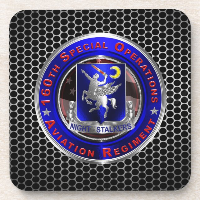 160th “SOAR NIGHTSTALKERS” Coaster (Front)