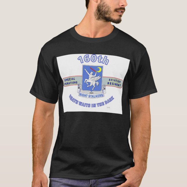 160TH SPECIAL OPERATION AVIATION REGIMENT SOAR T-Shirt (Front)