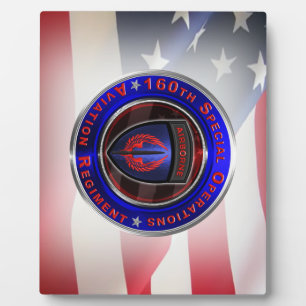 160th Special Operations Aviation NIGHT STALKERS Plaque