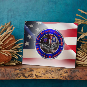 160th Special Operations Aviation “NIGHTSTALKERS” Plaque