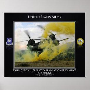 160th Special Operations Aviation Regiment Poster