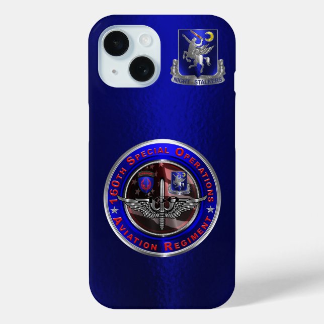 160th Special Operations Aviation Regiment SOAR Case-Mate iPhone Case (Back)
