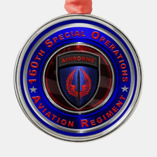 160th Special Operations Aviation Regiment “SOAR” Metal Ornament