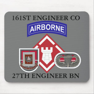 161ST ENGINEER COMPANY 27TH ENGINEER BATTALION MOUSE PAD