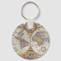1626 Vintage World Map