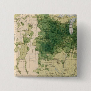 162 Hay, forage/sq mile 15 Cm Square Badge