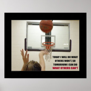 #164 (Matte) Basketball Poster