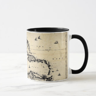 1680 Caribbean Map Mug