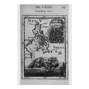 1682 Map of the Philippines Poster