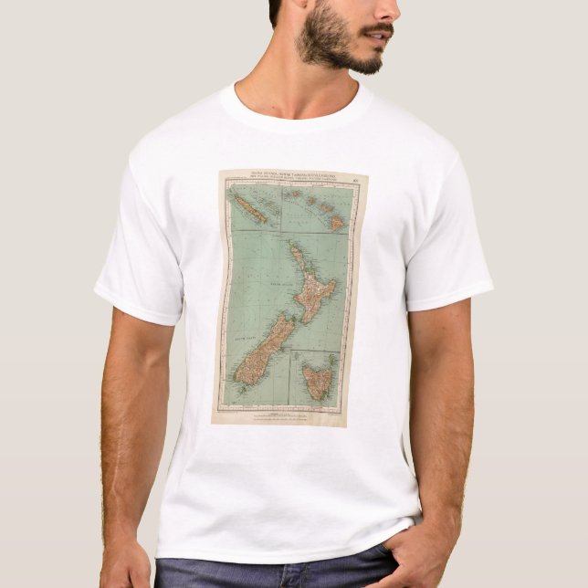 169 New Zealand, Hawaii, Tasmania T-Shirt (Front)