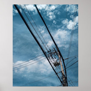 16×20 Urban Sky Seoul South Korea Photo Print