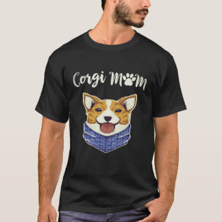 16 Corgi Mum Corgi T-Shirt