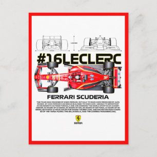 16 leclerc holiday postcard