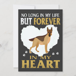 16 No Long In My Life But Forever In My Heart Germ Invitation