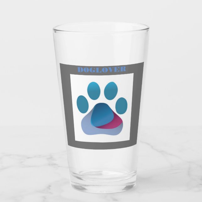 16 oz. Pint Glass (Front)