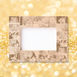 16 Photo Collage Birthday Fathers Mothers Day Wood Etched Frames<br><div class="desc">Create your own custom, personalised, durable, long-lasting, high-quality natural wood, unique special one-of-kind keepsake laser engraved etched 16 photo collage picture frame, featuring removable back to add a 4x6 photo and a fold out stand to easily prop your frame up on a desk or shelf. Simply add 16 of your...</div>