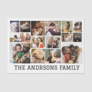 16 photo Tissue Paper