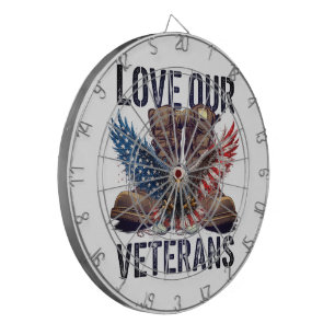 #16 Veterans Dart Board