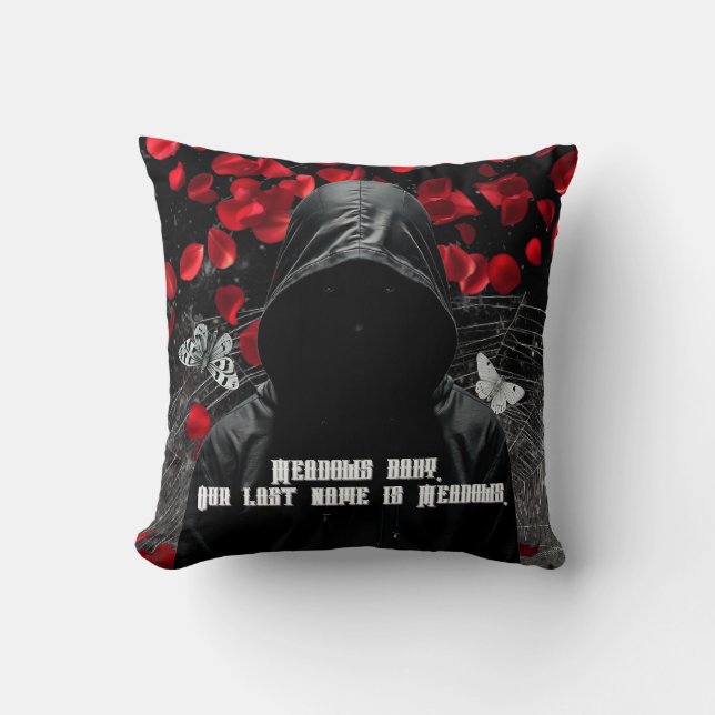 16"x16" Throw Pillow Haunting Adeline Zade Meadows (Front)