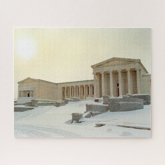 16"x20" Albright Knox Art Gallery Puzzle jjhelene (Horizontal)
