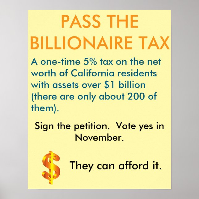 16 x 20 inch rally poster (Front)