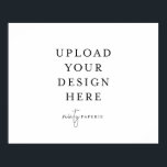 16" x 20" Poster - Landscape<br><div class="desc">Customise your card in Templett. After you are done editing,  download your file in a JPG format (don't forget to turn on the bleed option). Upload your design here by clicking on the blue "Personalise" button.</div>