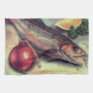 16" x 24" Fish Kitchen Towel