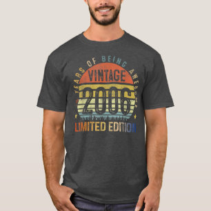 16 Year Old Gifts Vintage 2006 Limited Edition 16t T-Shirt