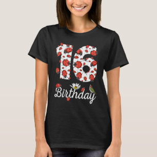 16 Year Old Ladybugs 2006 16th Birthday Girl Famil T-Shirt