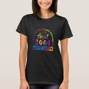 16 Years Old Being Awesome 16th Birthday August 20 T-Shirt