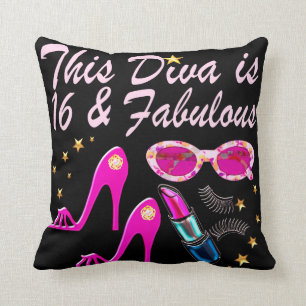 16 YR OLD PRIMA DONNA CUSHION