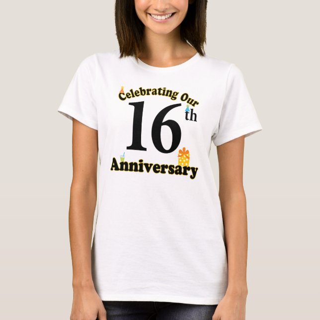 16th Anniversary T-Shirt (Front)