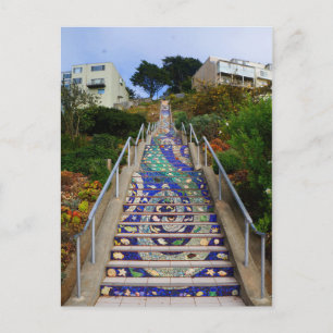 16th Avenue Tiled Steps #6-1 Postcard