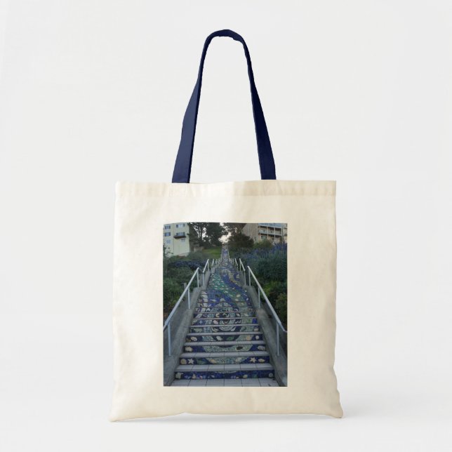 16th Avenue Tiled Steps Tote Bag (Front)