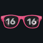 16TH BIRTHDAY 16 NOVELTY SUNGLASSES SHADES<br><div class="desc">50 FUNGLASSES!</div>