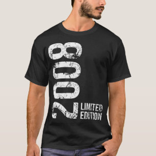 16Th Birthday 16 Years Old Girl Boy 2008 T-Shirt