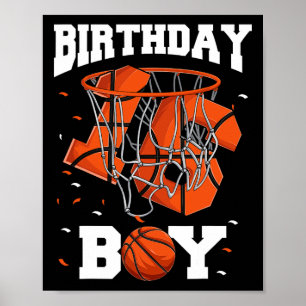 16th Birthday Basketball  Kids1 Poster