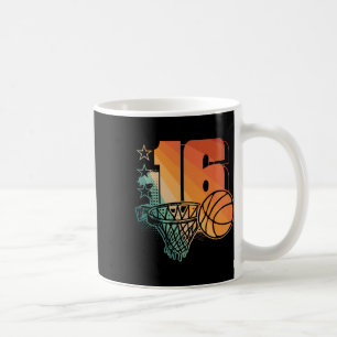 16th Birthday Boy Sketll Player Sketll 16 Years Ol Coffee Mug