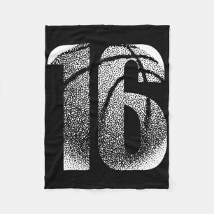 16th Birthday Boy Sketll Player Sketll 16 Years Ol Fleece Blanket