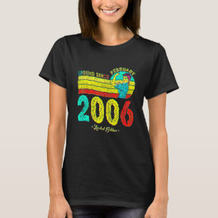 16th Birthday February 2006 Legend Since 2006 16 Y T-Shirt
