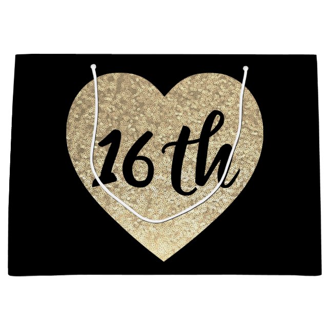 16th birthday gift bag (Front)