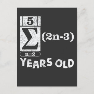 16th Birthday Gift Math Lover 16 Years Old Postcard