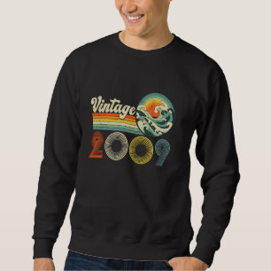 16th Birthday Gifts Vintage Born In 2009 16 Years Sweatshirt