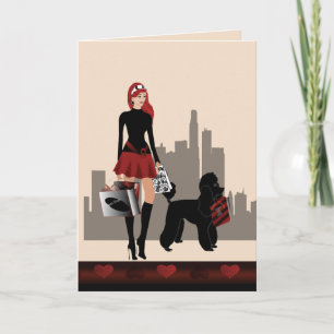 16th Birthday  Girl shop for the great celebration Card