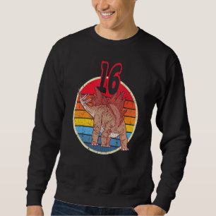 16th Birthday I Stegosaurus Stenops I Family Match Sweatshirt