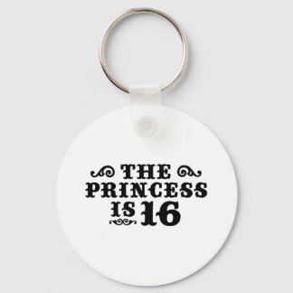 16th Birthday Key Ring