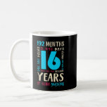 16th Birthday  Kids Gift 16 Year Old Boys Girls Si Coffee Mug<br><div class="desc">16th Birthday  Kids Gift 16 Year Old Boys Girls Sixteen</div>